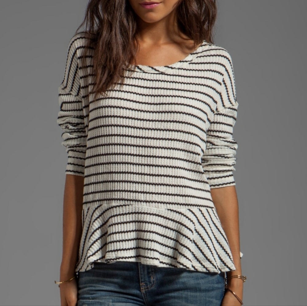 We The Free peplum top